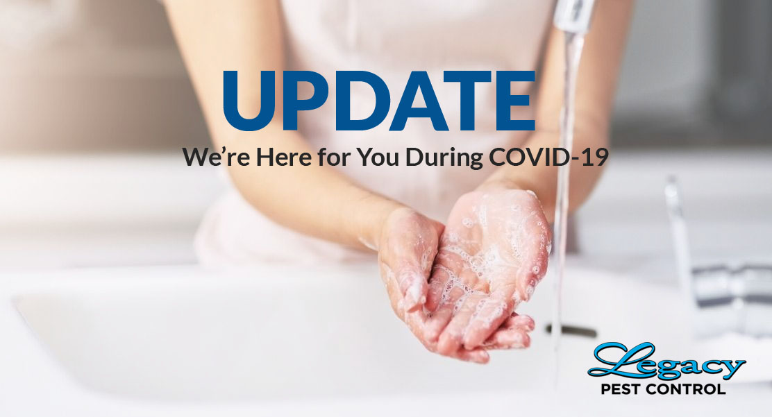 COVID-19 Update - Legacy Pest Control Utah