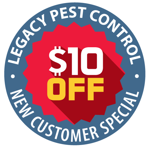 Pest control coupon graphic - Legacy Pest Control in Ogden, Utah